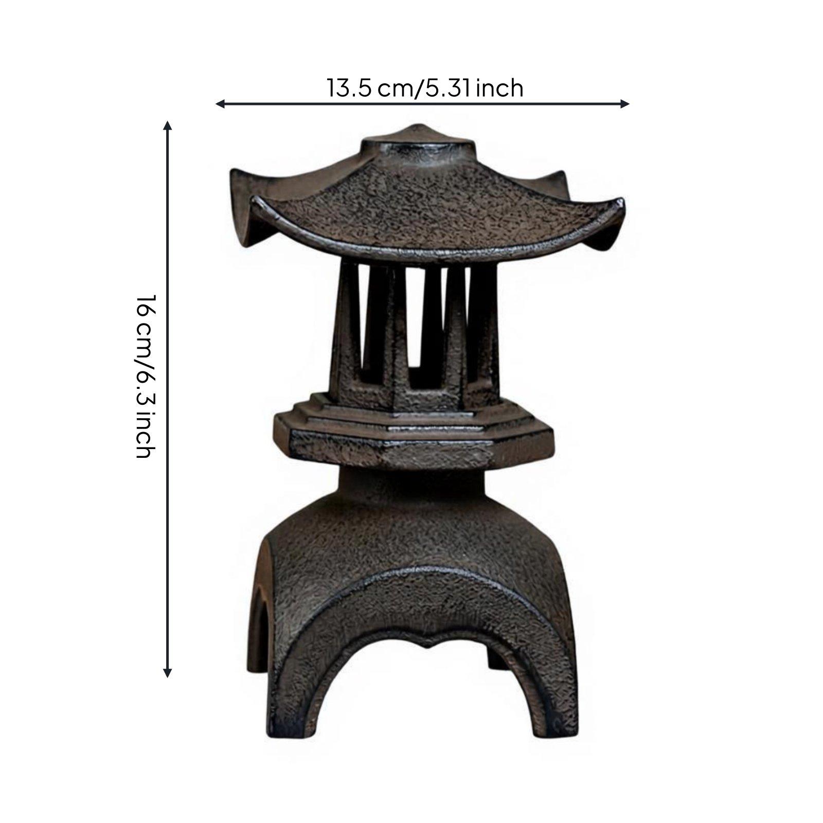 Elegant Cast Iron Lantern Cand - Candle Holder Decor recension och pris