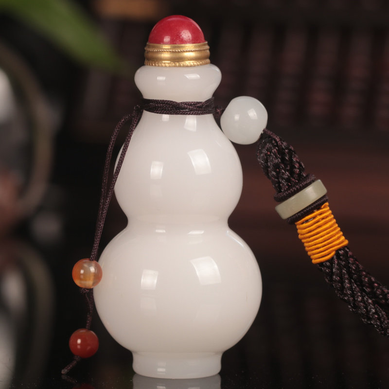 Hand‑Blown Glass Snuff Bottle  - Decorative Mirror recension och pris