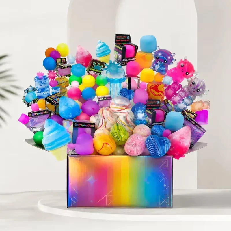 New 100+Pcs Surprise Box Toys  - Curtain Curtain recension och pris