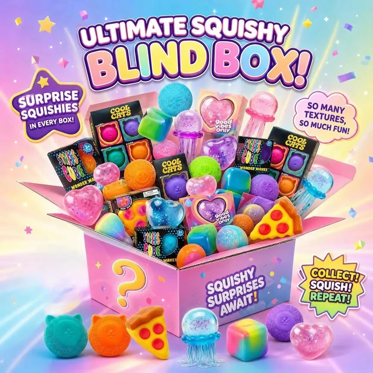 New 100+Pcs Surprise Box Toys  - Curtain Curtain recension och pris