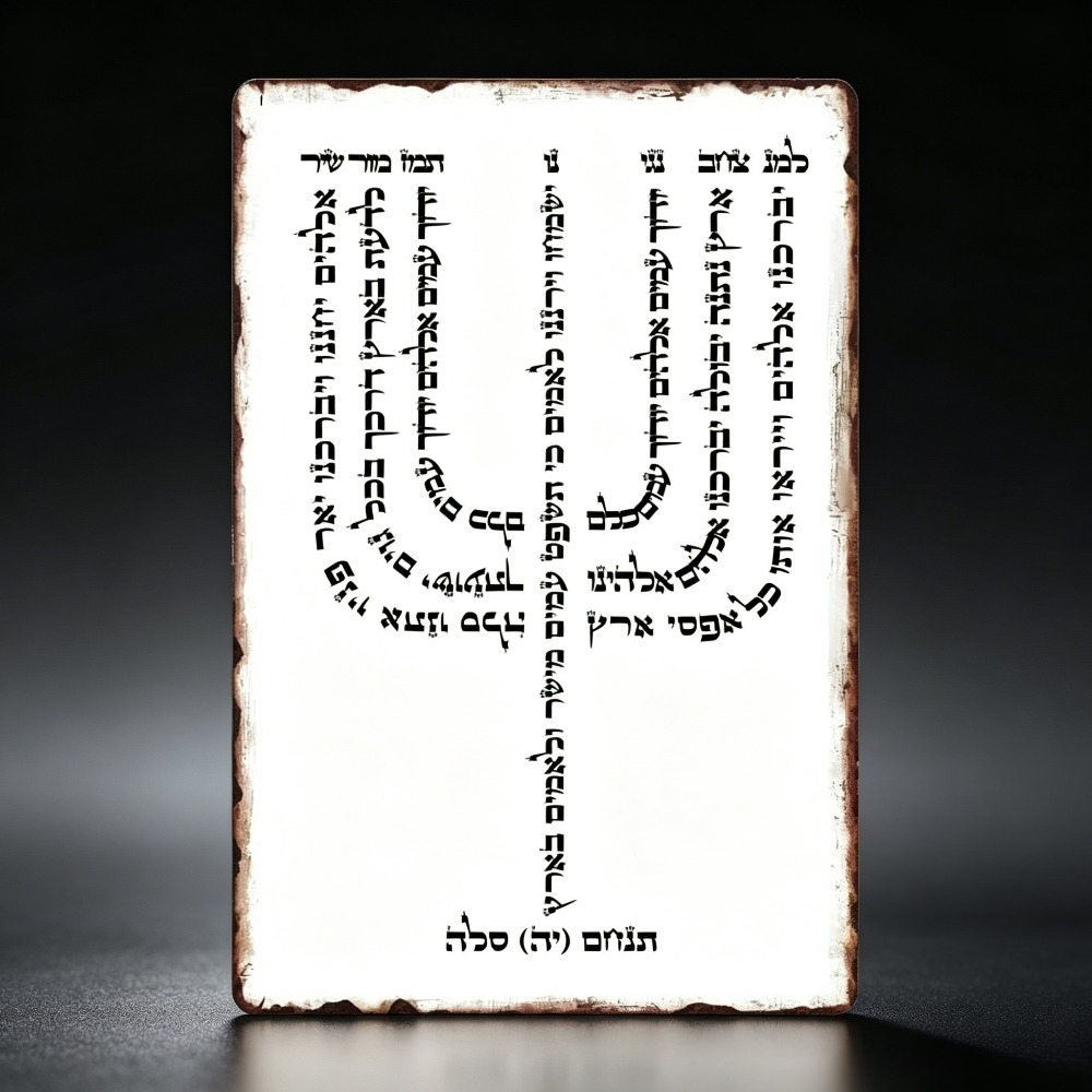 CIFBUY Vintage Hebrew YHVH Alu - Wall Art recension och pris