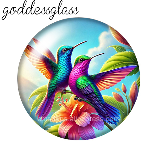 Flying Hummingbird Flowers 10p - Vase Decor recension och pris