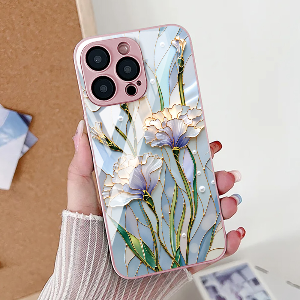 Lotus Flower Phone Case For iP - Vase Decor recension och pris