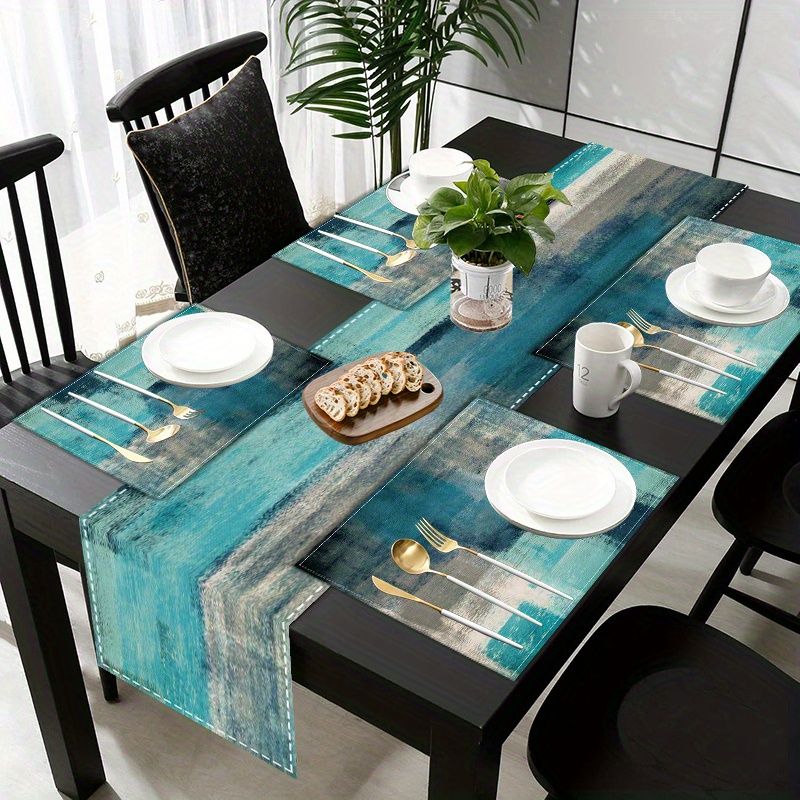 VIKAMA Morandi Abstract Ink Ta - Table Runner recension och pris