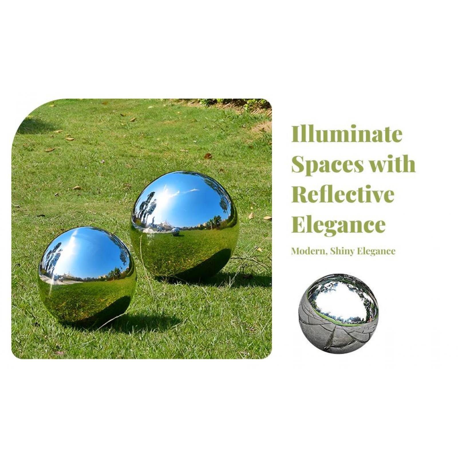 Metal Garden Decoration Stainl - Decorative Mirror recension och pris